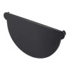 NICOLL Techtan LG25 PVC-Ti eindstuk centraaluitloop antraciet