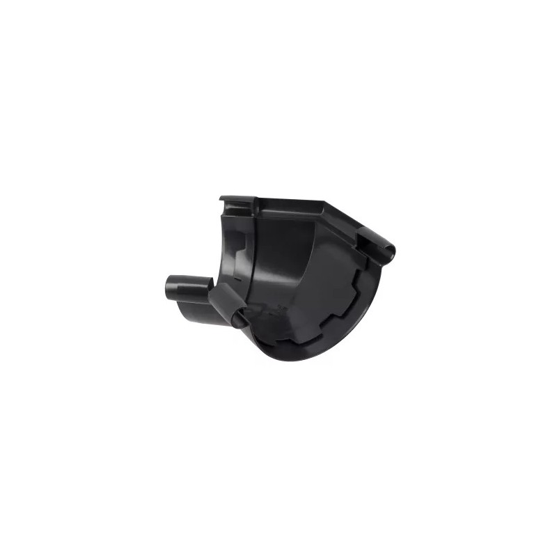 NICOLL Techtan LG25 PVC-Ti binnen- buitenhoekstuk 135gr. antraciet