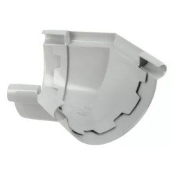NICOLL Techtan LG25 PVC-Ti binnen- buitenhoekstuk 135gr. lichtgrijs