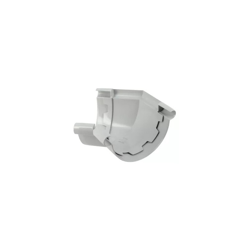 NICOLL Techtan LG25 PVC-Ti binnen- buitenhoekstuk 135gr. lichtgrijs