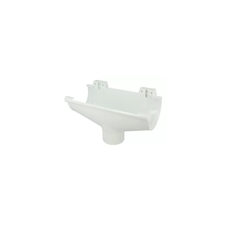 NICOLL Techtan LG25 PVC-Ti expansie centraaluitloop d80 wit