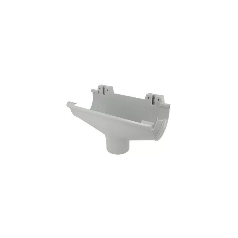 NICOLL Techtan LG25 PVC-Ti expansie centraaluitloop d80 lichtgrijs