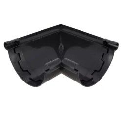NICOLL Techtan LG25 PVC-Ti binnen- buitenhoekstuk 90gr. antraciet