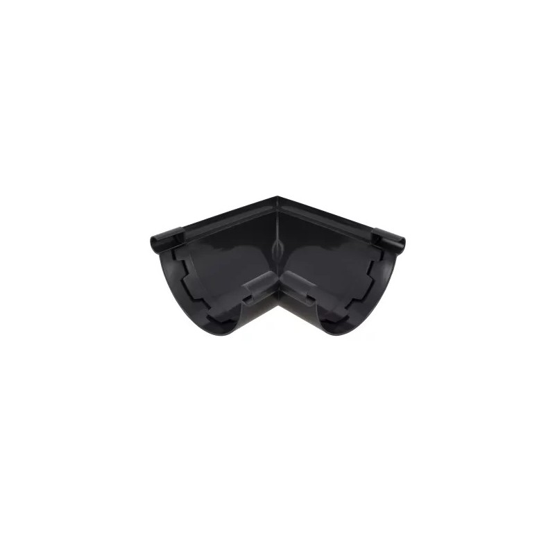 NICOLL Techtan LG25 PVC-Ti binnen- buitenhoekstuk 90gr. antraciet