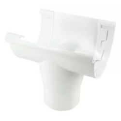 NICOLL Techtan LG25 PVC-Ti centraaluitloop d80 wit