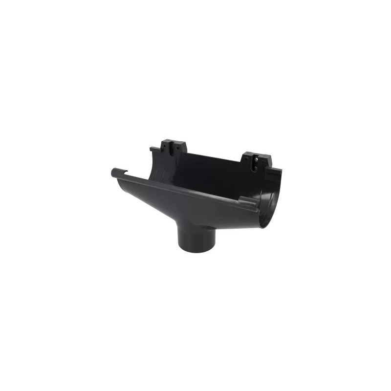 NICOLL Techtan LG25 PVC-Ti expansie centraaluitloop d80 antraciet