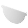 NICOLL Techtan LG25 PVC-Ti eindstuk centraaluitloop wit