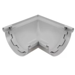 NICOLL Techtan LG25 PVC-Ti binnen- buitenhoekstuk 90gr. lichtgrijs