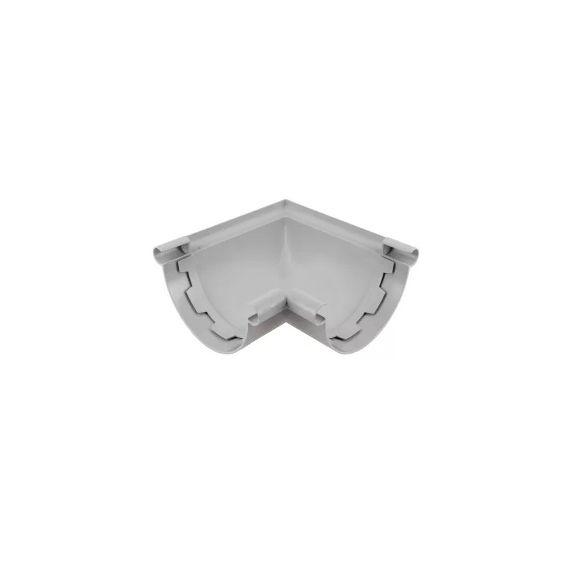 NICOLL Techtan LG25 PVC-Ti binnen- buitenhoekstuk 90gr. lichtgrijs
