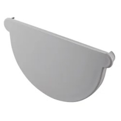 NICOLL Techtan LG25 PVC-Ti eindstuk centraaluitloop lichtgrijs