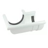 NICOLL Techtan LG25 PVC-Ti buitenhoekstuk 90g rubber inlage wit