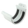 NICOLL Techtan LG25 PVC-Ti verbindingsstuk rubber inlage wit