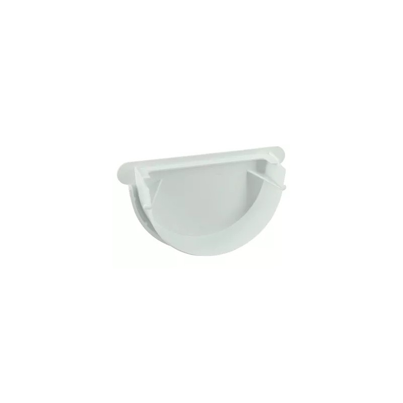 NICOLL Techtan LG25 PVC-Ti eindstuk centraaluitloop rubber wit