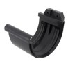 NICOLL Techtan LG25 PVC-Ti verbindingsstuk rubber inlage antraciet