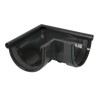 NICOLL Techtan LG25 PVC-Ti buitenhoekstuk 90g rubber inlage antraciet