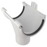NICOLL Techtan LG25 PVC-Ti centraaluitloop d80 met rubber inlage wit