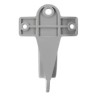 NICOLL Techtan LG25 PVC-Ti muurbeugel lichtgrijs