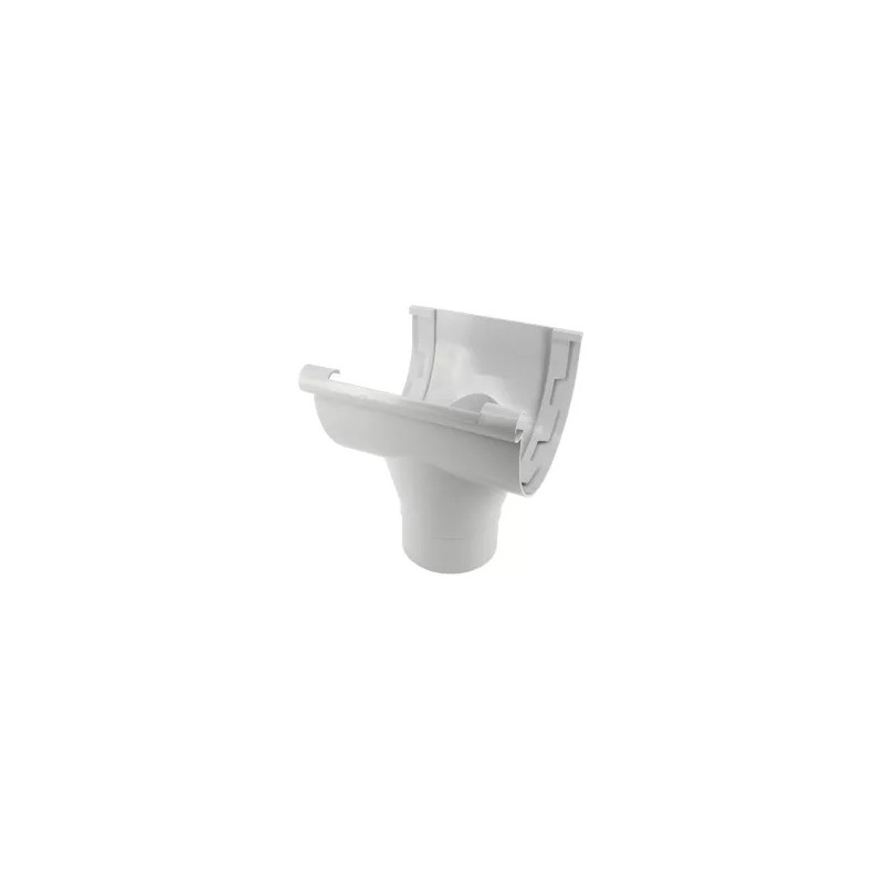 NICOLL Techtan LG33 PVC-Ti centraaluitloop d100 lichtgrijs