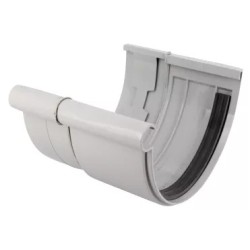 NICOLL Techtan LG33 PVC-Ti expansiestuk lichtgrijs