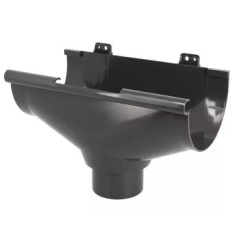 NICOLL Techtan LG33 PVC-Ti expansie centraaluitloop d100 antraciet