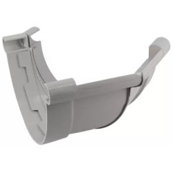 NICOLL Techtan LG33 PVC-Ti binnen- buitenhoekstuk 135gr lichtgrijs