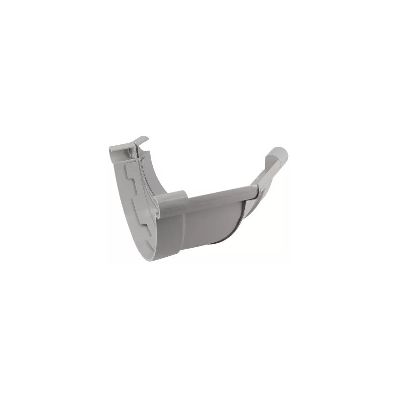NICOLL Techtan LG33 PVC-Ti binnen- buitenhoekstuk 135gr lichtgrijs