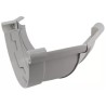 NICOLL Techtan LG33 PVC-Ti binnen- buitenhoekstuk 135gr lichtgrijs