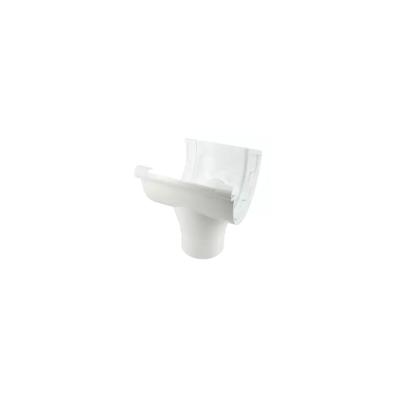 NICOLL Techtan LG33 PVC-Ti centraaluitloop d100 wit