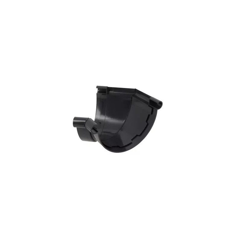 NICOLL Techtan LG33 PVC-Ti binnen- buitenhoekstuk 135gr antraciet