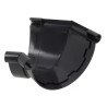 NICOLL Techtan LG33 PVC-Ti binnen- buitenhoekstuk 135gr antraciet