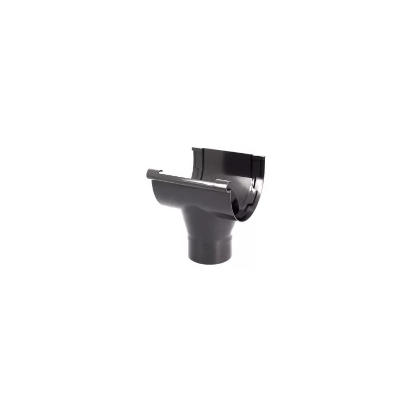 NICOLL Techtan LG33 PVC-Ti centraaluitloop d100 antraciet