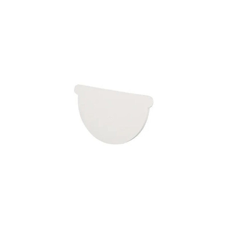 NICOLL Techtan LG33 PVC-Ti eindstuk centraaluitloop wit