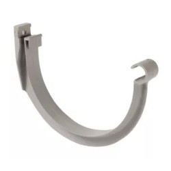 NICOLL Techtan LG33 PVC-Ti gootbeugel voor metaal bevest. lichtgrijs