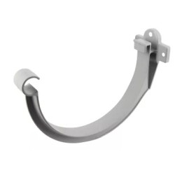 NICOLL Techtan LG33 PVC-Ti muurbeugel lichtgrijs