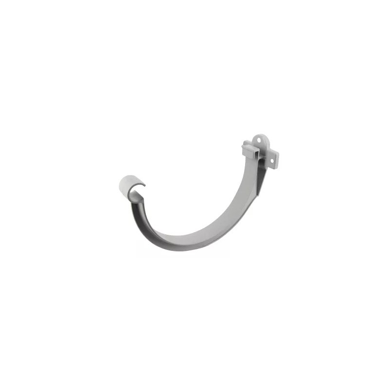 NICOLL Techtan LG33 PVC-Ti muurbeugel lichtgrijs