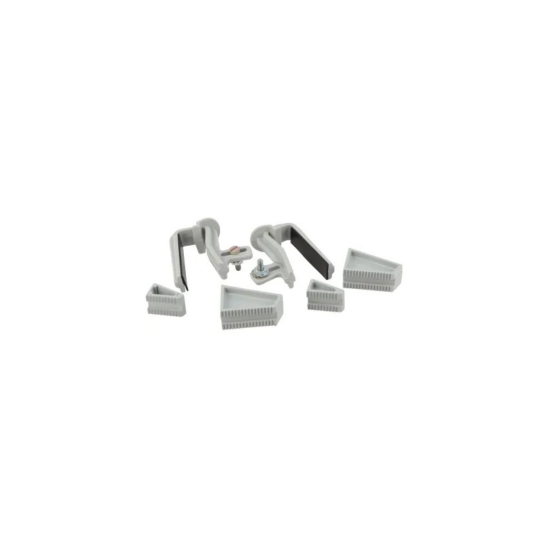 NICOLL LG16 PVC-Ti bevestigingsstuk golfplaten lichtgrijs