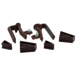 NICOLL LG16 PVC-Ti bevestigingsstuk golfplaten bruin