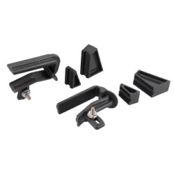NICOLL LG16 PVC-Ti bevestigingsstuk golfplaten antraciet