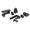 NICOLL LG16 PVC-Ti bevestigingsstuk golfplaten antraciet