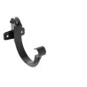NICOLL LG16 PVC-Ti gootbeugel antraciet