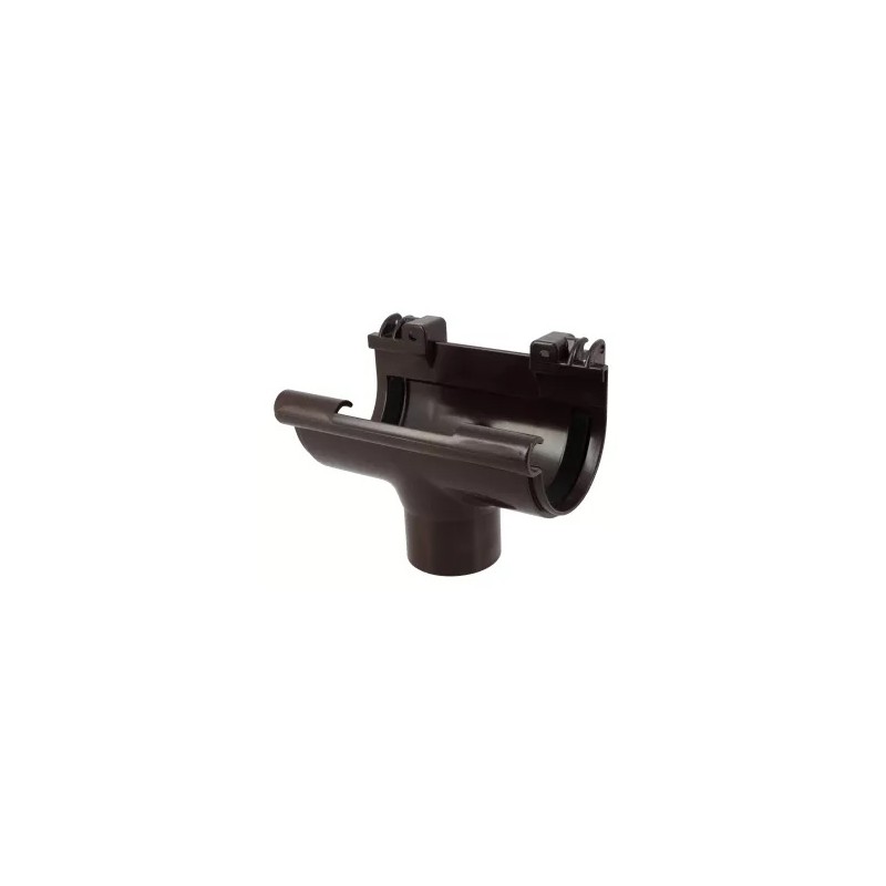 NICOLL Techtan LG16 PVC-Ti centraaluitloop d50 bruin