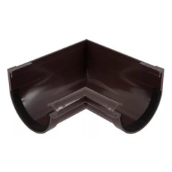 NICOLL Techtan LG16 PVC-Ti binnenhoekstuk 90° bruin