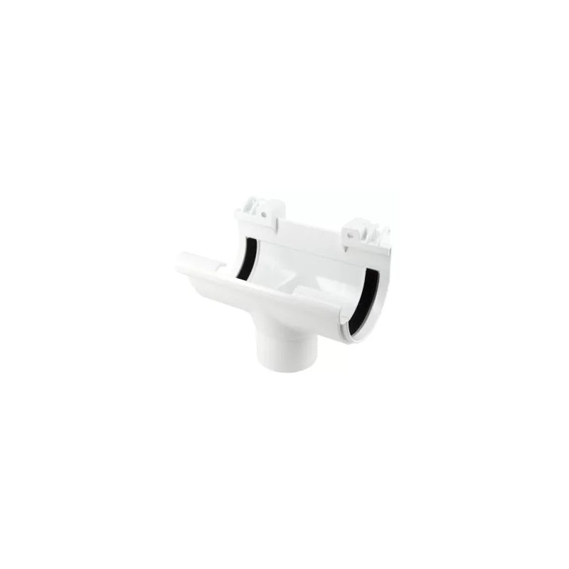 NICOLL Techtan LG16 PVC-Ti centraaluitloop d50 wit
