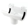 NICOLL Techtan LG16 PVC-Ti centraaluitloop d50 wit