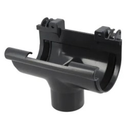 NICOLL Techtan LG16 PVC-Ti centraaluitloop d50 antraciet