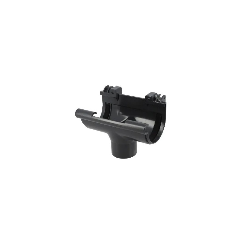 NICOLL Techtan LG16 PVC-Ti centraaluitloop d50 antraciet
