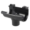 NICOLL Techtan LG16 PVC-Ti centraaluitloop d50 antraciet