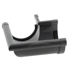 NICOLL Techtan LG16 PVC-Ti buitenhoekstuk 90° antraciet
