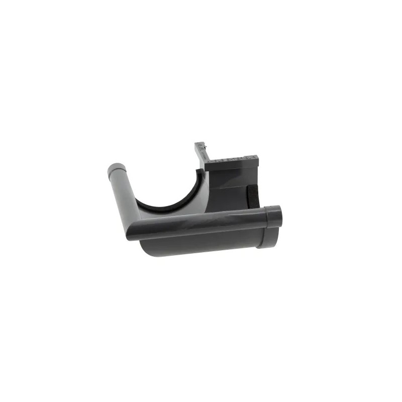 NICOLL Techtan LG16 PVC-Ti buitenhoekstuk 90° antraciet