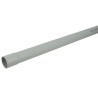 NICOLL Techtan PVC-Ti HWA buis d50 L  4m Mof lichtgrijs